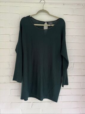 Market & Spruce Forest Green Tunic Top
